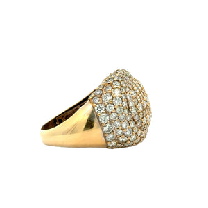 Santos 100 XL Cartier Two-tone gold Watch Iced out