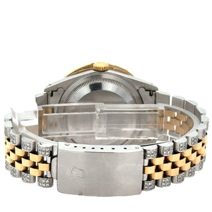 36mm Rolex Diamond Watch with Two-Tone Jubilee Band + Yellow Gold and Diamond  Ring