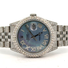 Load image into Gallery viewer, 36mm Rolex Watch with stainless steel jubilee band + White Gold and Diamond Bracelet + Ring