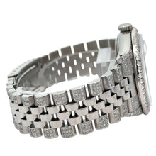 Load image into Gallery viewer, 36mm Rolex Watch with stainless steel jubilee band + White Gold and Diamond Bracelet + Ring