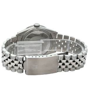 36mm Rolex Watch with stainless steel jubilee band + White Gold and Diamond Bracelet + Ring