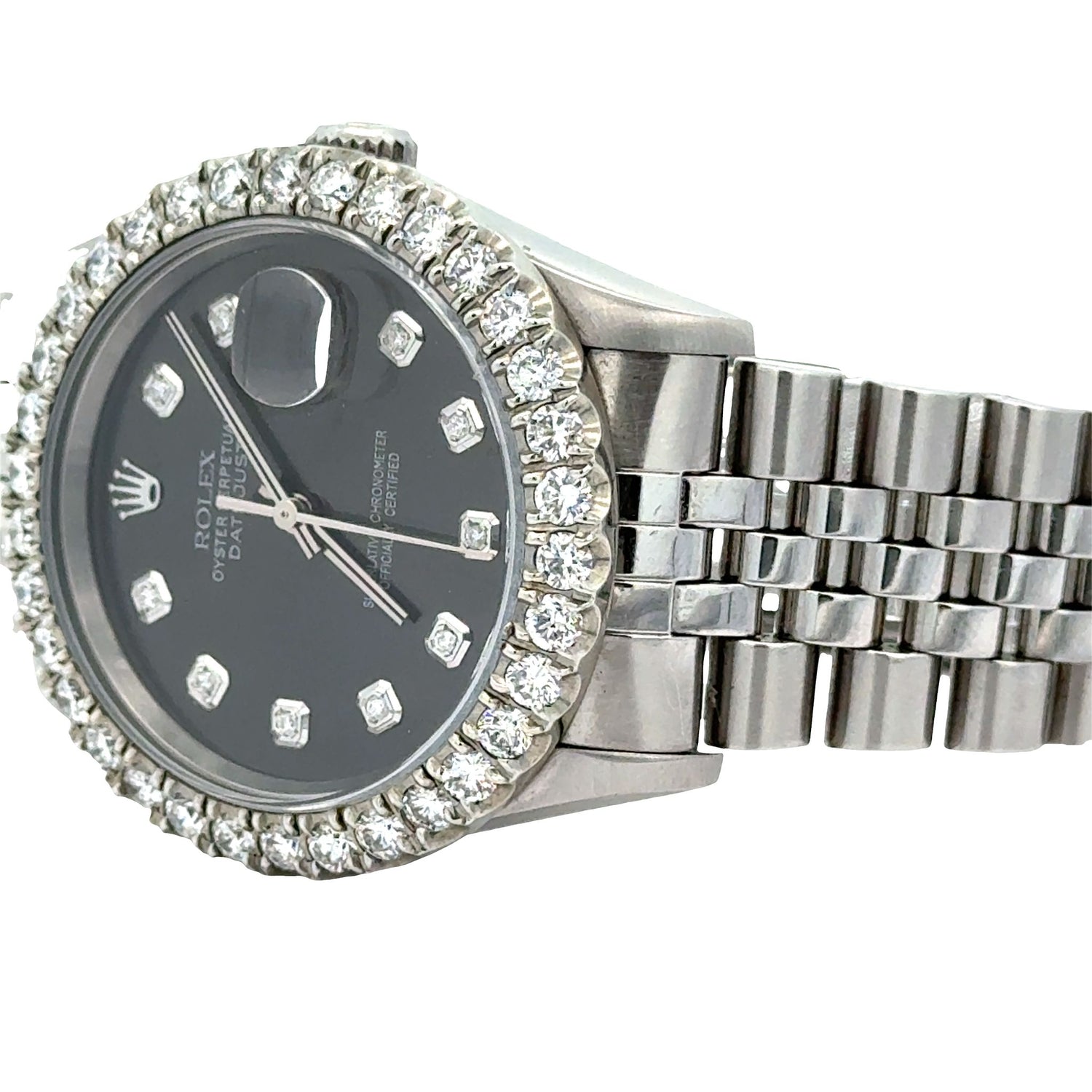 36mm Rolex Watch with stainless steel jubilee band
