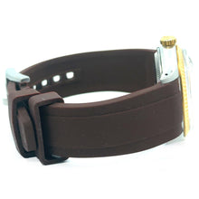 Load image into Gallery viewer, 36mm Rolex Datejust Watch with Brown Rubber Band (factory dial)