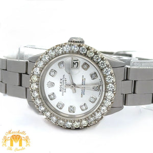 26mm Rolex Ladies` Watch with Stainless steel oyster band