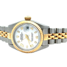 Load image into Gallery viewer, Model #69173  26mm Rolex Datejust Watch with two-tone jubilee band