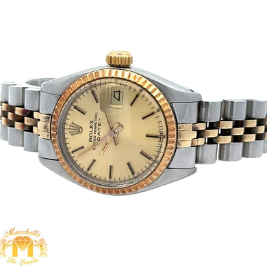 Model #6917  26mm Rolex Watch with two-tone jubilee band