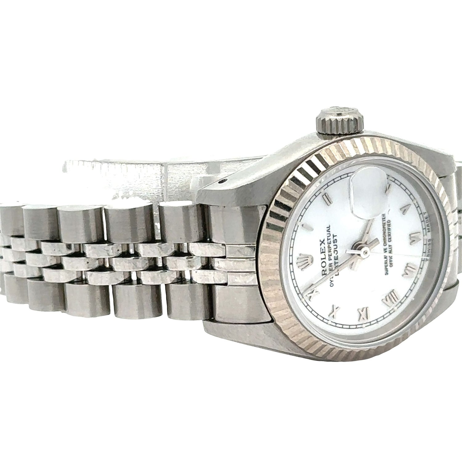 26mm Rolex Ladies` Watch with stainless steel jubilee band (full factory)