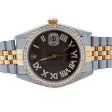 Load image into Gallery viewer, 36mm Rolex Watch with  Two-Tone Jubilee Band + 10k two-tone gold and diamond Bracelet (Father`s Day Special)