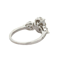Load image into Gallery viewer, 18k white gold and diamond Ladies` Fancy Ring