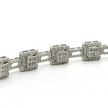Load image into Gallery viewer, 14K Gold Diamond Bracelet | 5.15ct Natural Round Diamonds – Elegant Fine Jewelry (choose your color)