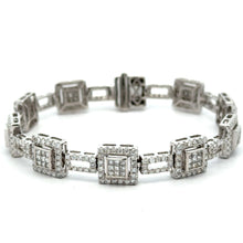 Load image into Gallery viewer, 14K Gold Diamond Bracelet | 5.15ct Natural Round Diamonds – Elegant Fine Jewelry (choose your color)