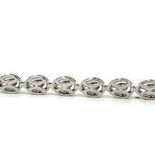 Load image into Gallery viewer, 18K White Gold Diamond Bracelet | 2.54ct Natural Baguette &amp; Round