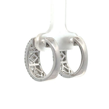 Load image into Gallery viewer, 18K White Gold Diamond Fancy Earrings | 2.24ct VVS/VS Clarity