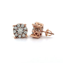 Load image into Gallery viewer, 4-Piece Rose Gold Diamond Jewelry Set – Bracelet, Earrings &amp; Gift | Marchello the Jeweler