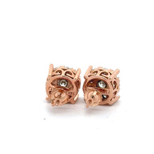 Load image into Gallery viewer, 4-Piece Rose Gold Diamond Jewelry Set – Bracelet, Earrings &amp; Gift | Marchello the Jeweler
