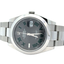 Load image into Gallery viewer, Rolex Datejust 41mm Model 126300 - Wimbledon Dial, Stainless Steel Oyster Bracelet (2022, Mint Condition)