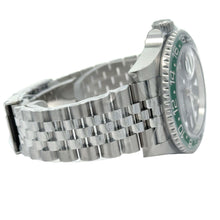 Load image into Gallery viewer, Preowned 40mm Rolex GMT-Master II &quot;Sprite&quot; Watch – Green &amp; Black Bezel – Model #126720VTNR (PAPERS)