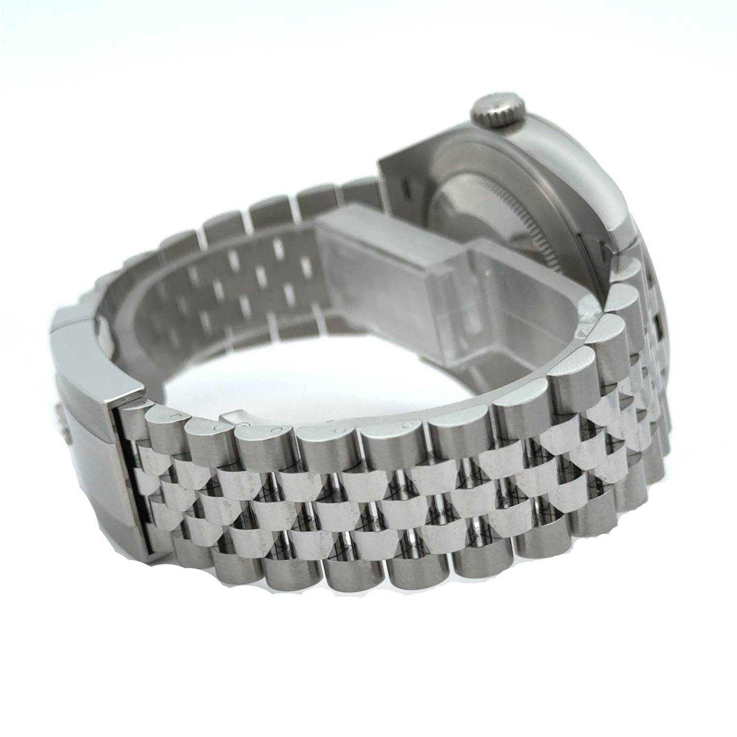 Rolex Datejust 41mm Model 126300 - Wimbledon Dial, Stainless Steel Jubilee Bracelet (2024, papers)