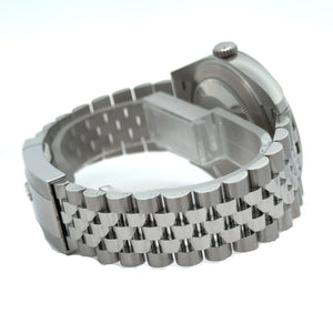 Rolex Datejust 41mm Model 126300 - Wimbledon Dial, Stainless Steel Jubilee Bracelet (2024, papers)