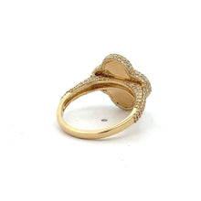 Load image into Gallery viewer, Yellow Gold &amp; Diamond Ring and Earrings Set – Luxury Jewelry | Marchello the Jeweler