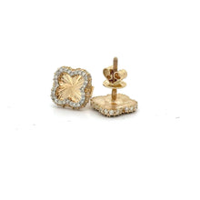 Load image into Gallery viewer, Yellow Gold &amp; Diamond Ring and Earrings Set – Luxury Jewelry | Marchello the Jeweler