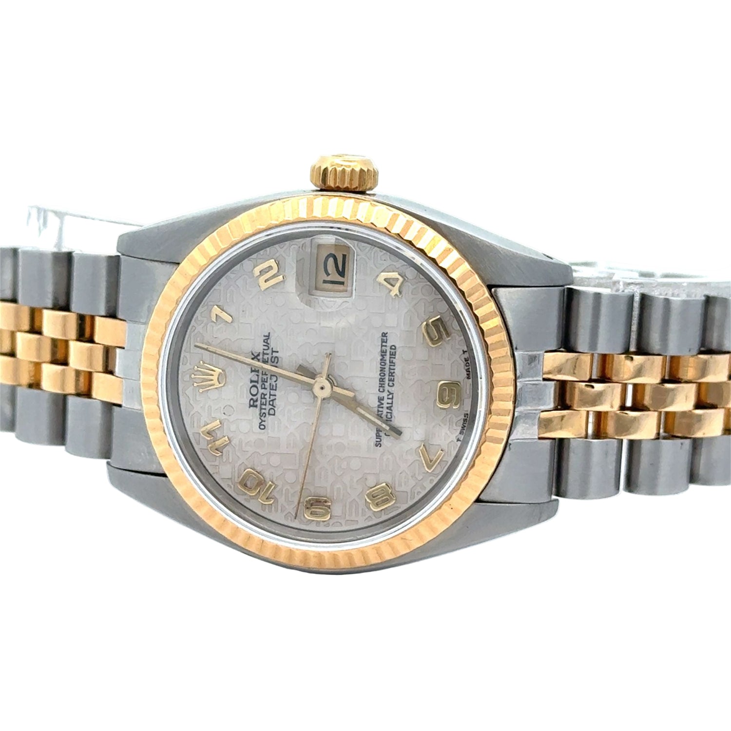 31mm Rolex Datejust Watch with Two-Tone Jubilee Band