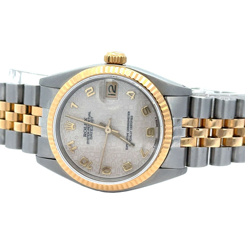 31mm Rolex Datejust Watch with Two-Tone Jubilee Band
