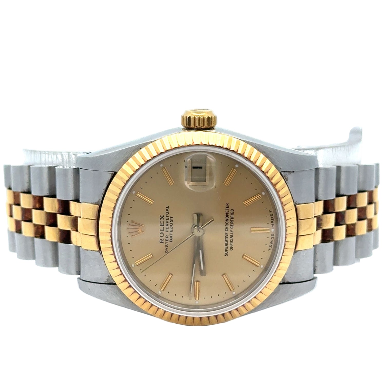 31mm Rolex Datejust Watch with Two-Tone Jubilee Band