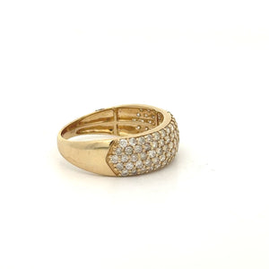 10K Yellow Gold Diamond Heart Earrings & Ring Set – 3-Piece Jewelry Collection | Marchello the Jeweler