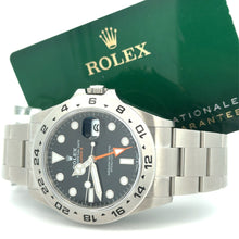 Load image into Gallery viewer, 42mm Rolex Explorer II Watch with Stainless Steel Oyster Band – Model 226570 (2022)