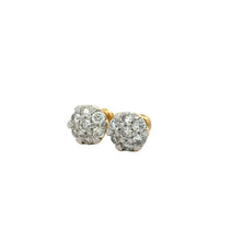 Load image into Gallery viewer, 14K White Gold &amp; Diamond Ring + Earrings Set – 3-Piece Deal