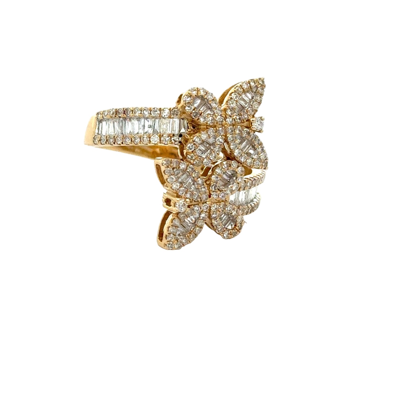 Yellow Gold and Diamond Ladies` Rings (choose your style)