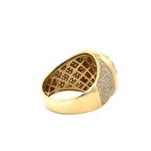 Load image into Gallery viewer, 14k yellow gold and diamond Men`s Ring + Earrings (Thanksgiving Day Special)
