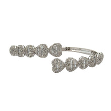 Load image into Gallery viewer, 26mm Rolex Watch with Stainless Steel Jubilee Band + White Gold and Diamond Heart Bangle (Thanksgiving Day Special)