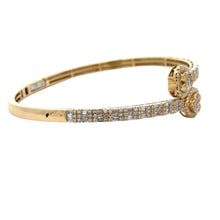 Load image into Gallery viewer, 26mm Rolex Watch with two-tone oyster band + Yellow Gold and Diamond Twin Heart Bangle (Thanksgiving Day Special)