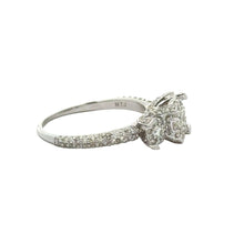 Load image into Gallery viewer, 14k white gold and diamond Ladies` Ring