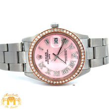 Load image into Gallery viewer, Model #6694, 34mm Rolex Watch with stainless steel oyster band