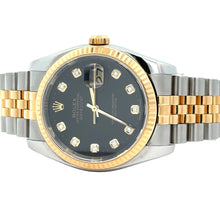Load image into Gallery viewer, Model #116233 36mm Rolex Watch with two-tone jubilee band (full factory, hidden clasp)