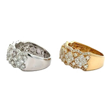 Load image into Gallery viewer, 14k gold and diamond Wedding Band (choose your color)