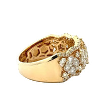 Load image into Gallery viewer, 14k gold and diamond Wedding Band (choose your color)