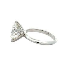 Load image into Gallery viewer, 14k white gold and lab diamond Engagement Ring