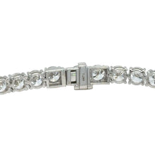 Load image into Gallery viewer, 14k white gold and approx.14.25ct lab diamond tennis Bracelet