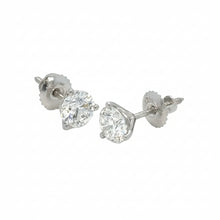 Load image into Gallery viewer, 14kt white gold lab grown round diamond