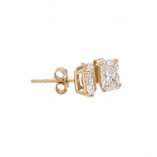 Load image into Gallery viewer, 14k yellow gold and lab diamonds