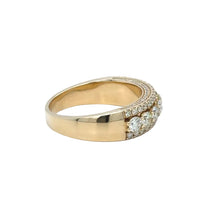 Load image into Gallery viewer, 14k gold and Natural Round Diamonds Wedding band.(Choose your color)