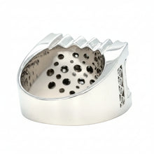 Load image into Gallery viewer, 14k White gold and Natural diamond Men's Ring