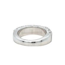 Load image into Gallery viewer, 14k white gold and lab diamonds ring.