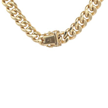 Load image into Gallery viewer, 14k Yellow Gold hollow cuban Chain