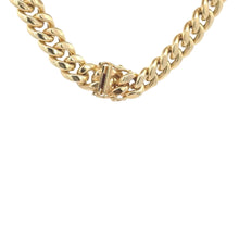 Load image into Gallery viewer, 14k Yellow Gold hollow cuban Chain