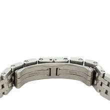 Load image into Gallery viewer, 4 piece deal : 22mm Cartier Panthère Stainless Steel Watch (White dial, papers) + White Gold + 2 gifts &amp; Diamond Bangle